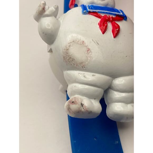 Vintage 1989 The Real Ghostbusters Stay Puft Marshmallow Man Watch-new battery - Picture 6 of 7